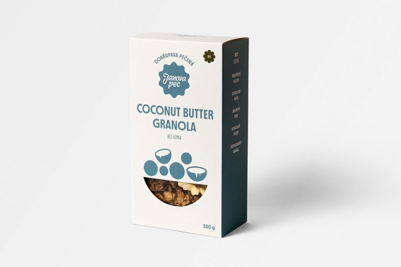 BIO granola coconut butter 300 g