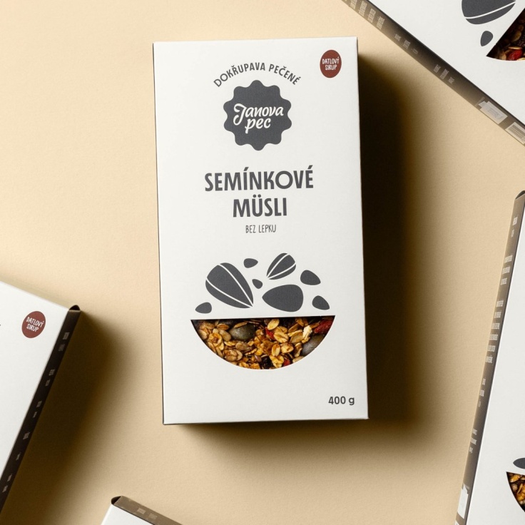 pečené müsli Semienkové