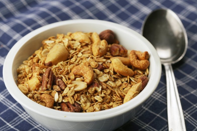Ořechové müsli bezobal